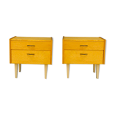 A pair of bedside tables, 1960
