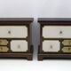 Set of Luciano Frigerio Mid-Century Modern Italian Dresser and Bedside