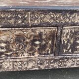 Small old chest with two drawers