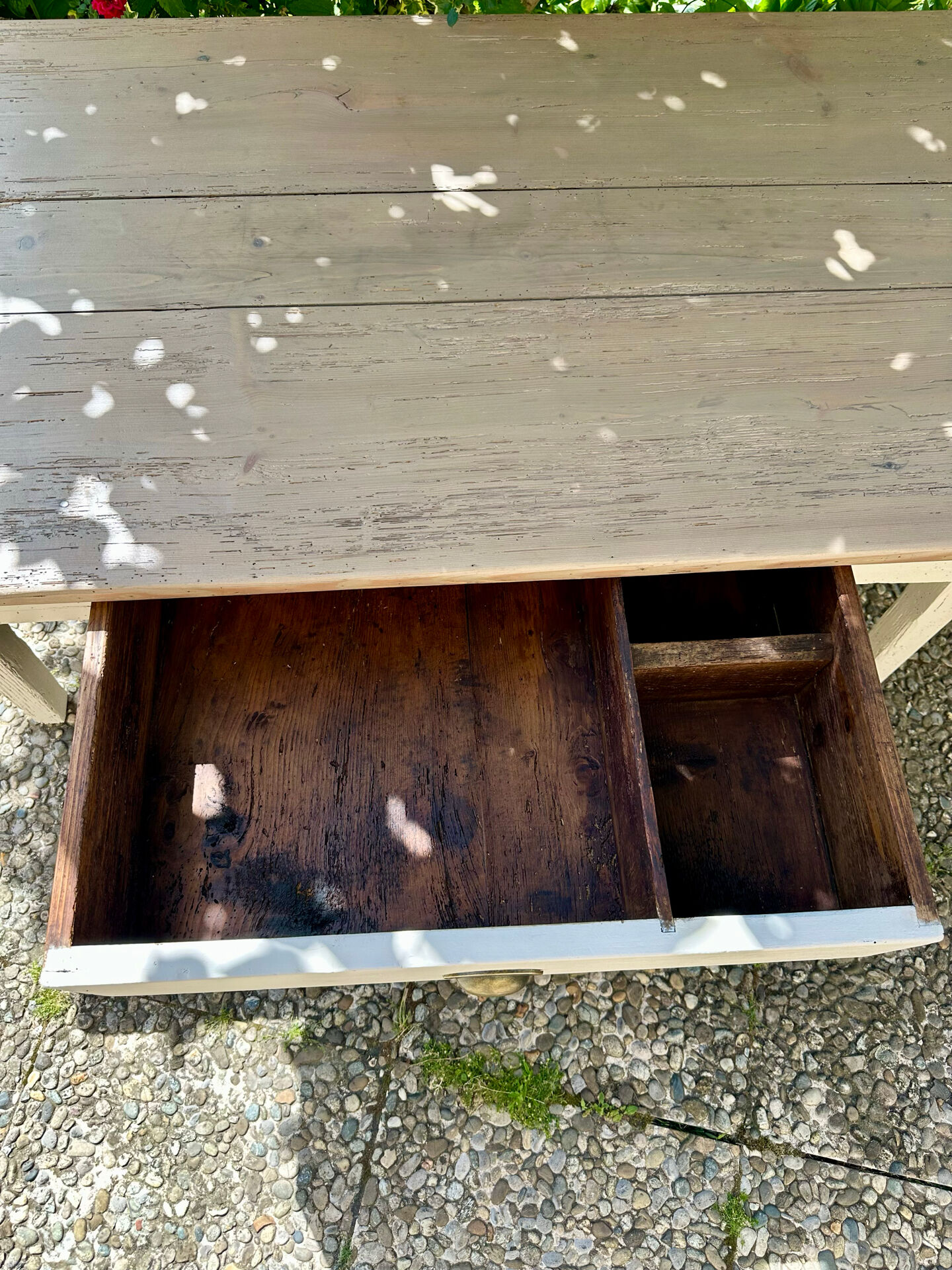 Table basse de ferme - rustique