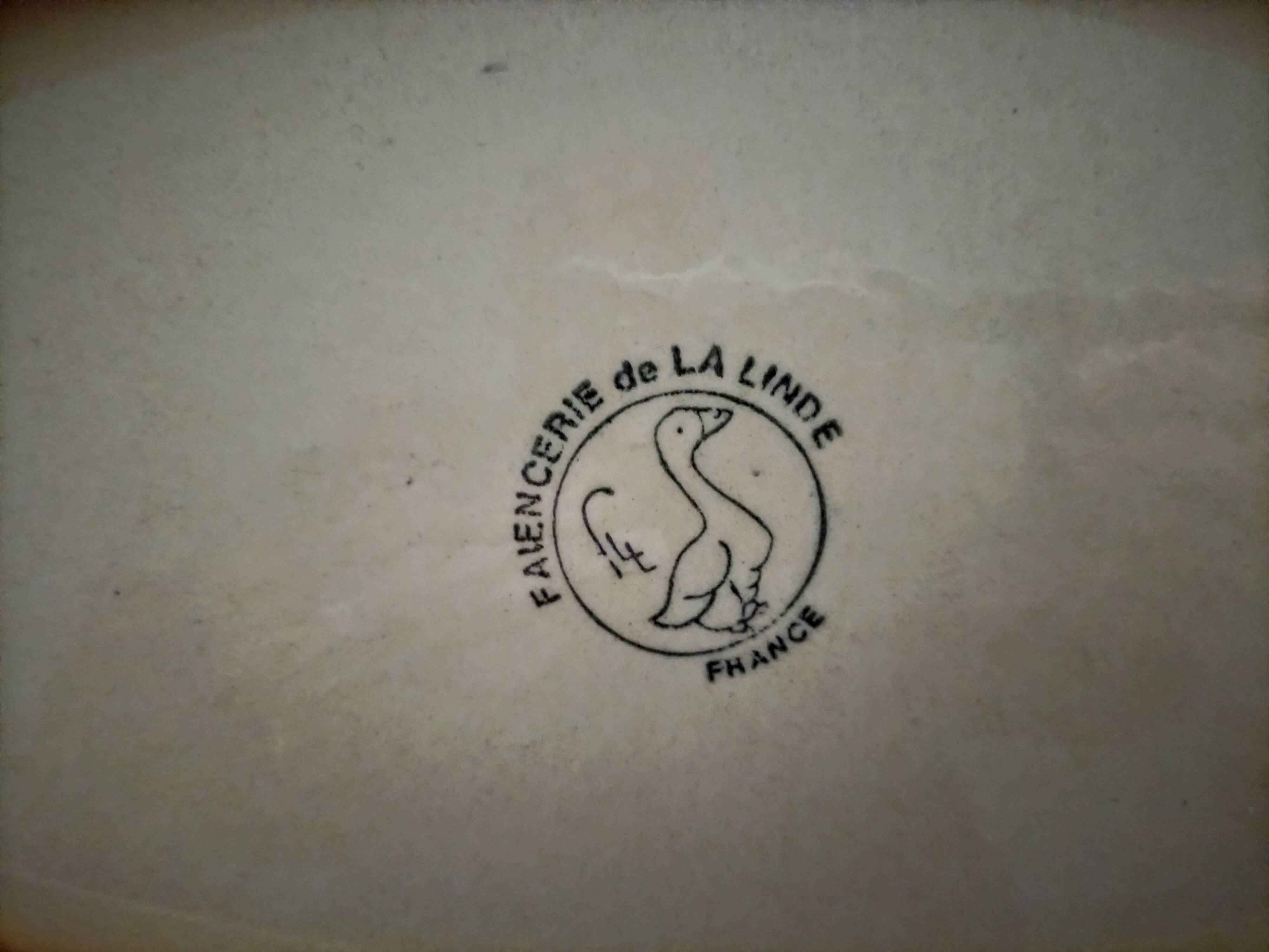 Linde earthenware foie gras serving dish