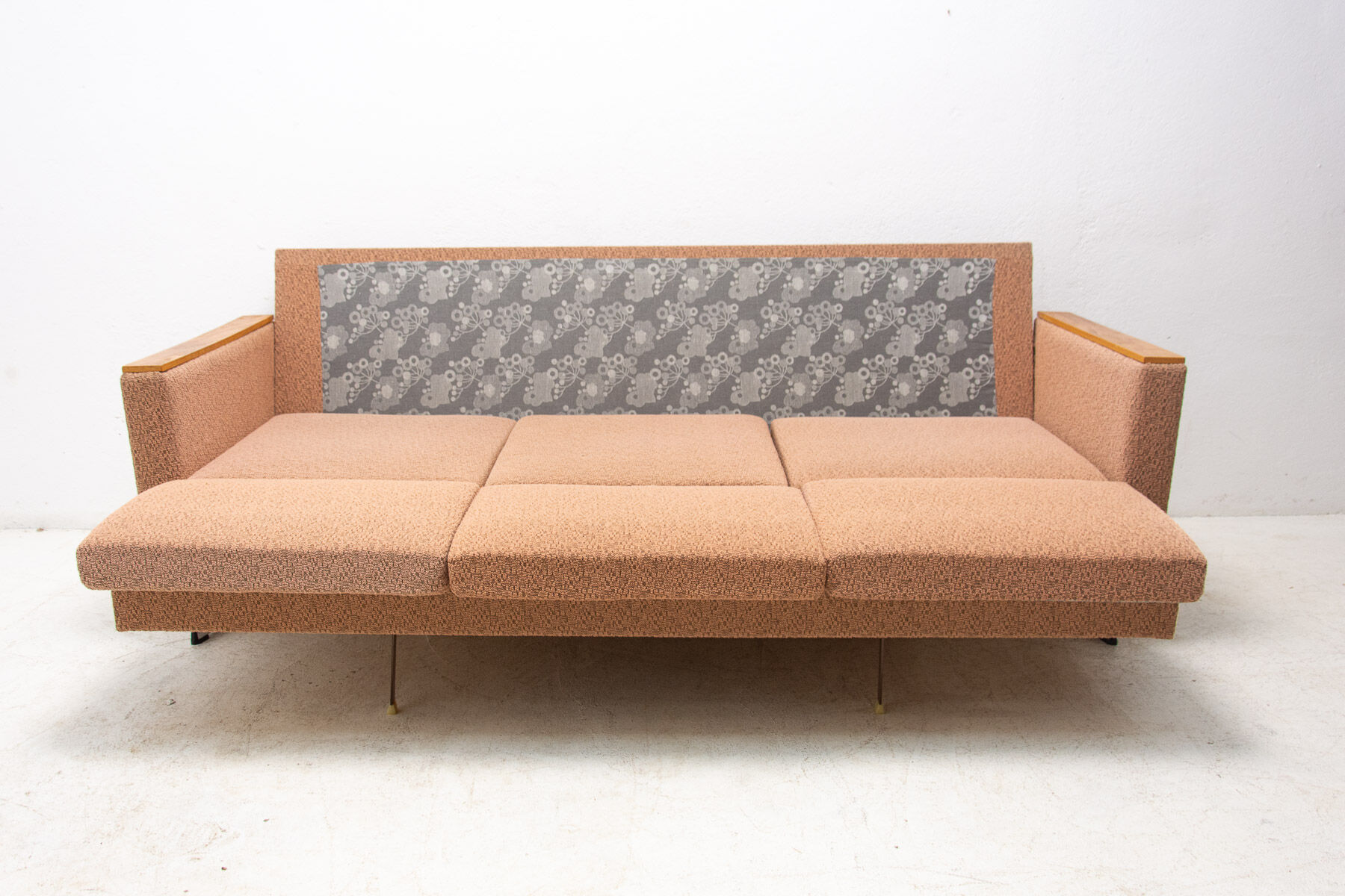 Mid century folding sofabed, 1970´s, Czechoslovakia