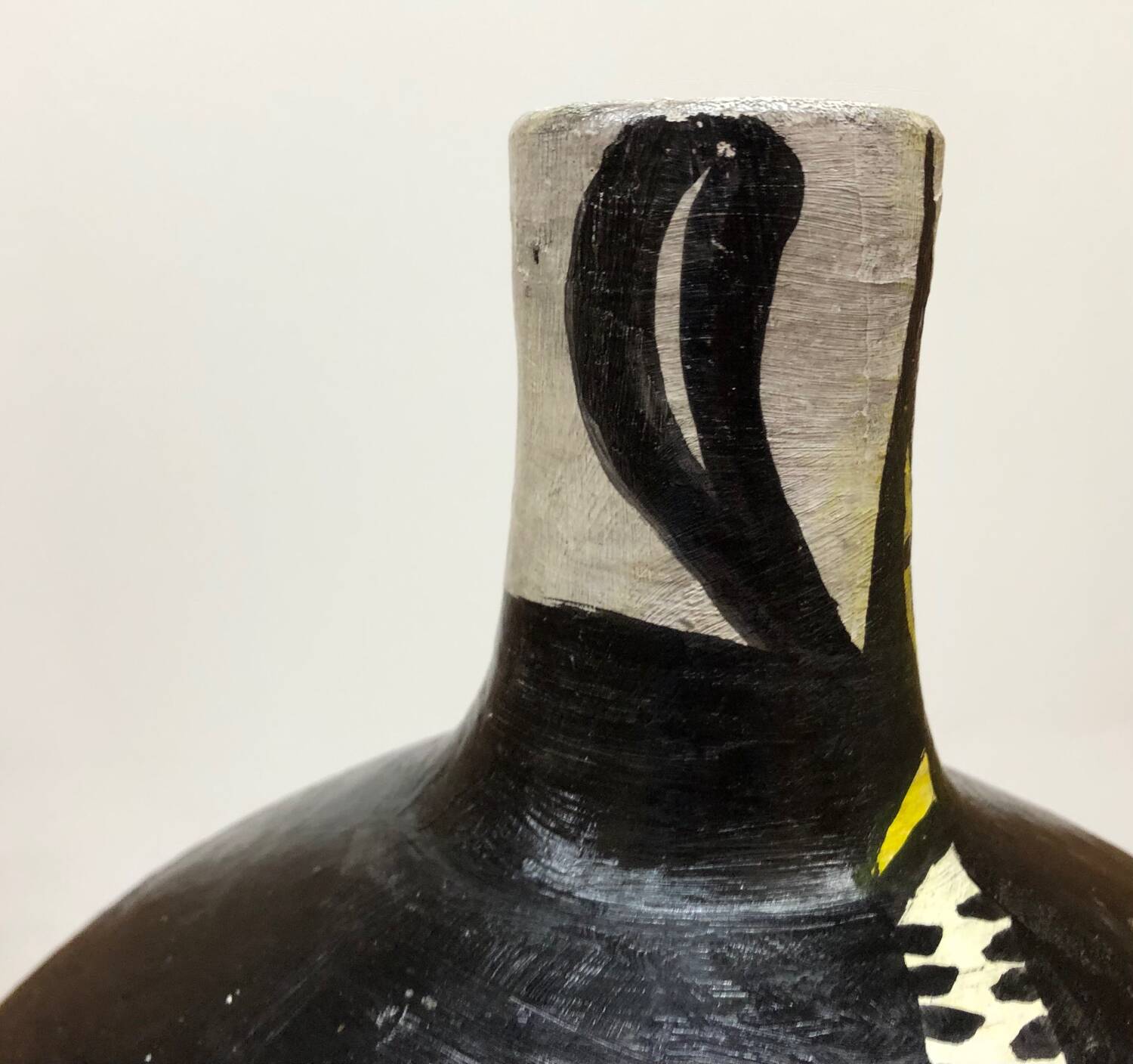 Picasso-inspired bull vase