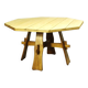 Brutalist Teak Garden Table, 1970s