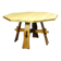 Brutalist Teak Garden Table, 1970s