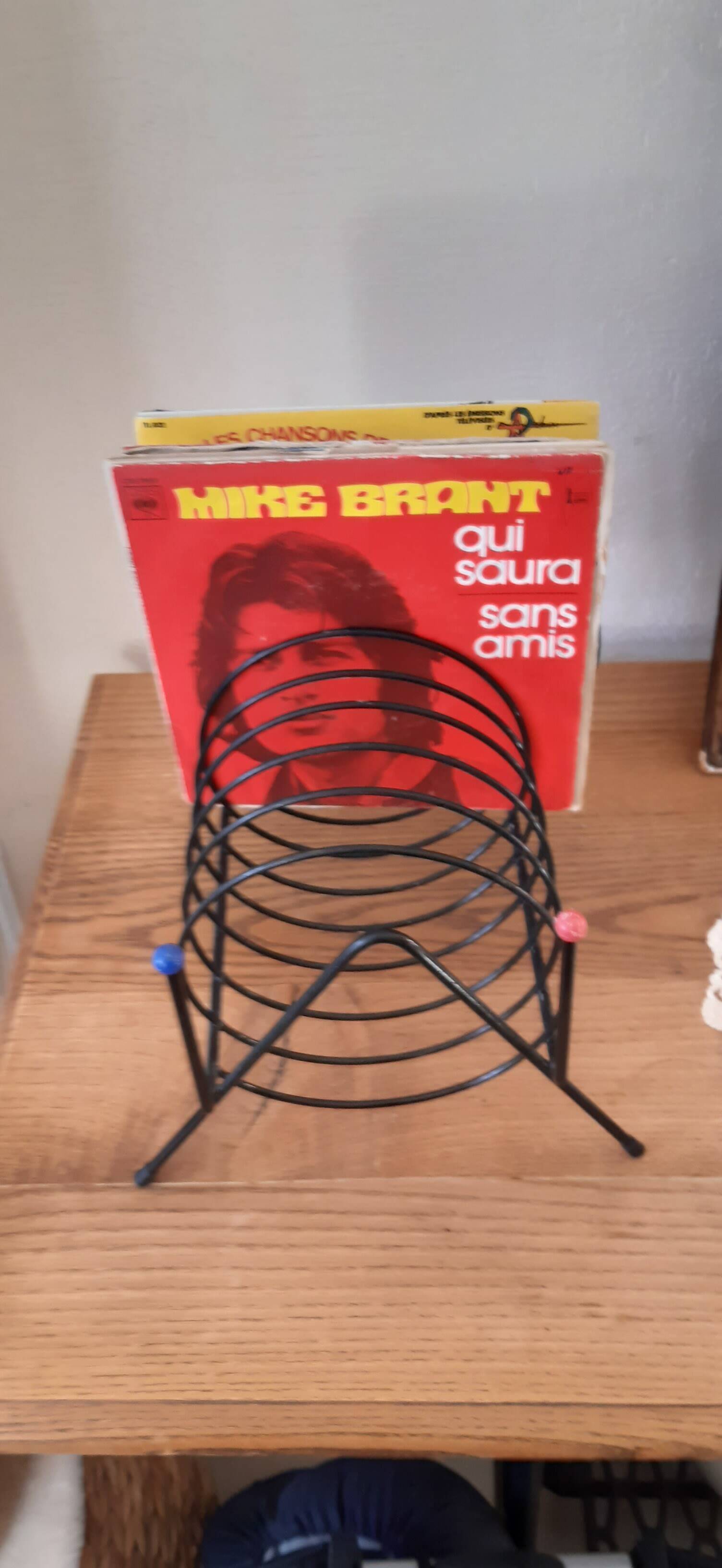 Vintage 45 T. vinyl holder