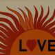 Lithograph Poster YSL Yves Saint Laurent - LOVE 1972