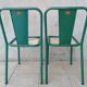 Pair of bistro Tolix chairs