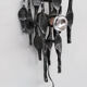 Brutalist Iron Single Mid-Century Belgium Wall Light