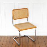 Chaise Cesca B32 Breuer Made in Italy - Cannage de l'assise refait