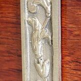 Small display cabinet in blonde mahogany veneer, Louis XVI style – 19th century.