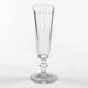 Gobelet Biedermeier, cristal transparent, République tchèque, 19e siècle