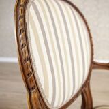 Early 19th Century Louis XVI French Walnut Armchair