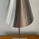 Brushed aluminium design lamp