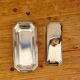 Vintage silver plated butter dish