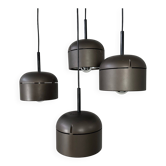 4x vintage pendant lamps – staff