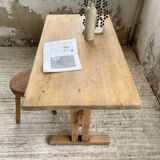 Perriand Les Arcs rectangular dining table 1950