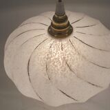 Speckled glass pendant light