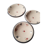 Set of 3 mari-lou dishes from Sarreguemines