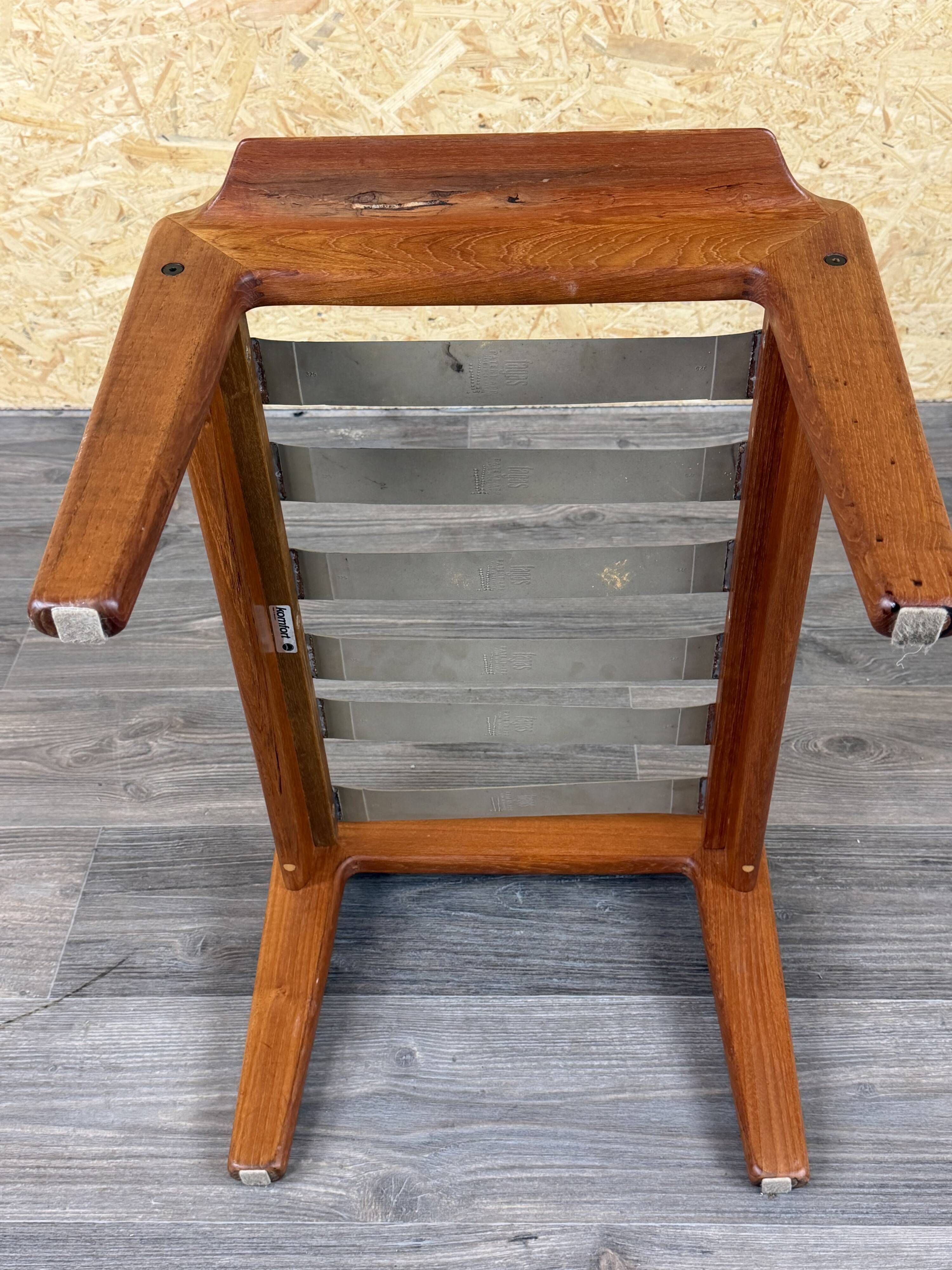 1960s 1970s Teak Ottoman by Arne Wahl Iversen for Komfort Denmark