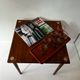 Table d'appoint carré en palissandre