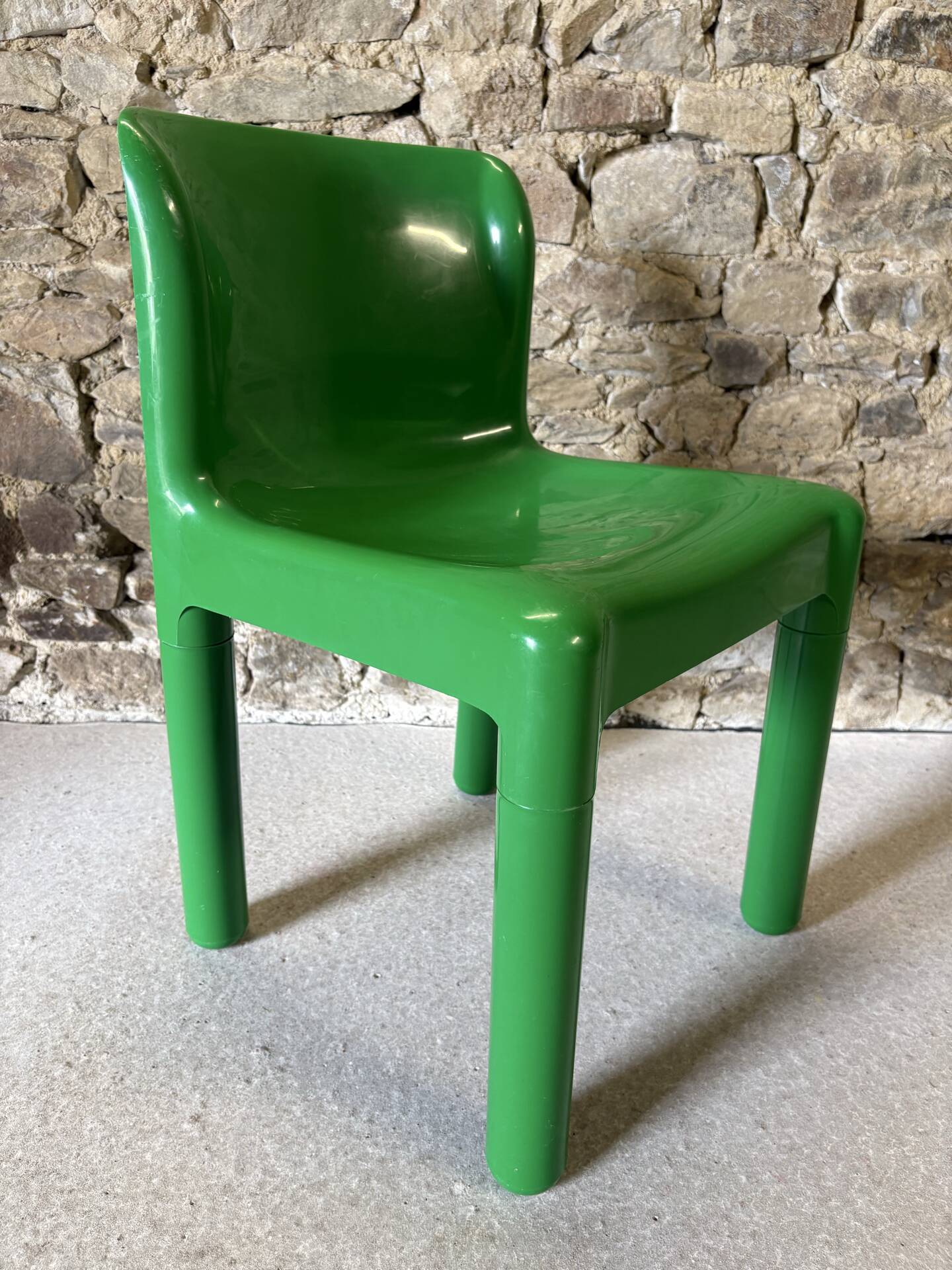 4 chaises modèle 4875 par C. Bartoli pour Kartell, 1970
