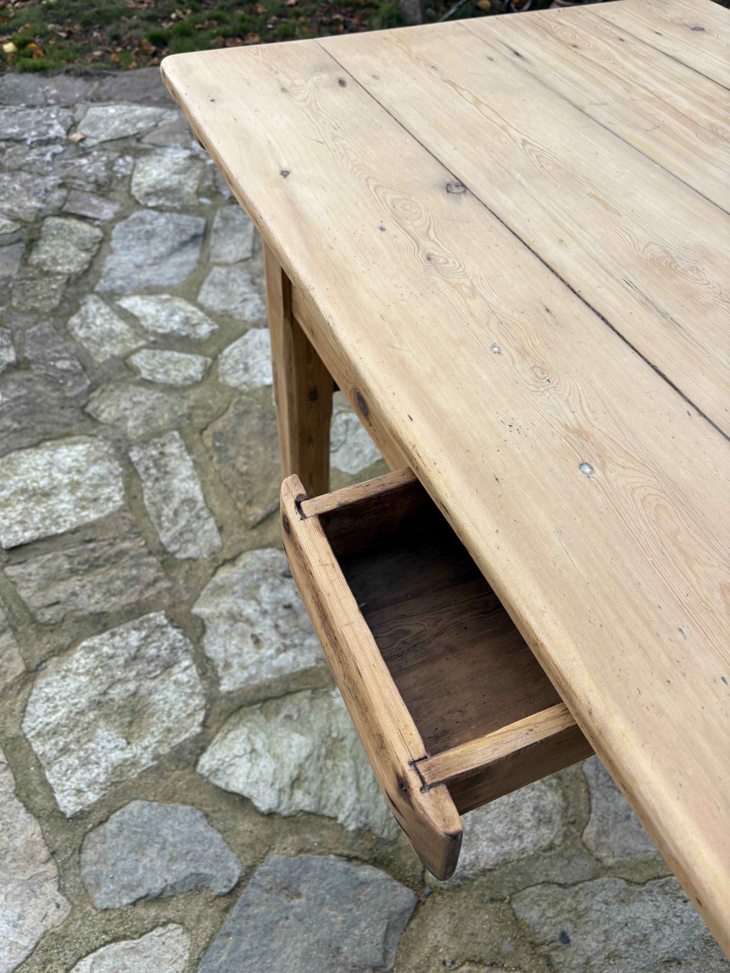 Old farmhouse table
