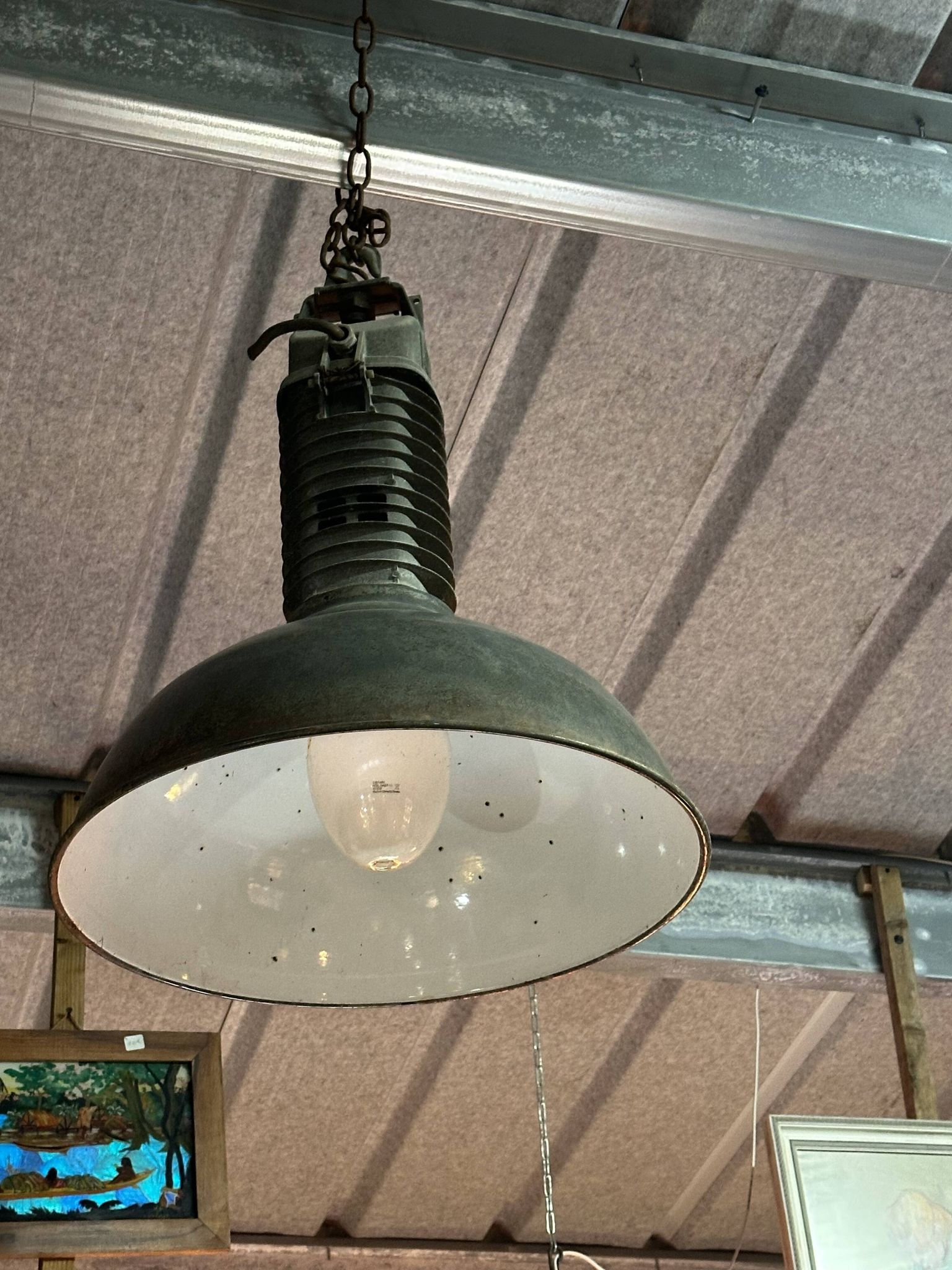 Lampadaire industriel