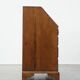Large antique English oak secretaire from the 18th century