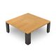 Square coffee table Eretteo by Orni Halloween for Artemide, 1970s