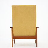 1960s Teak Adjustable Highback Armchair, Denmark
