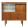 Vintage Scandinavian highboard in teak, 1960s.