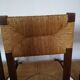 Set of 5 straw chairs