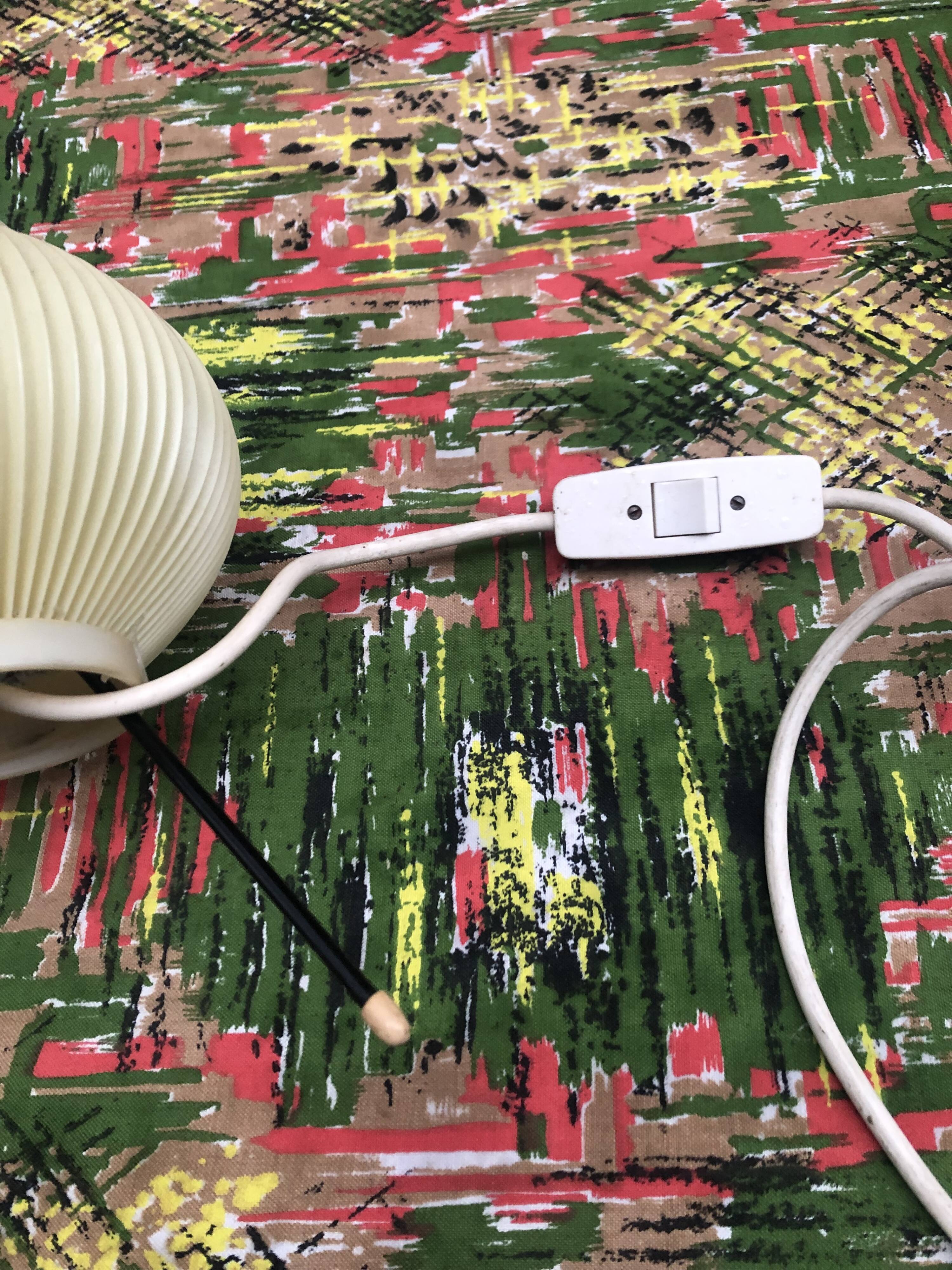 Bedside lamp Rispal tripod 50s