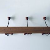 Old wall coat rack
