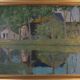 Eugene Kissling, The Nivernais Canal near Escolives, Yonne, 1942