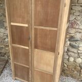 Oak cabinet attributed to René Gabriel