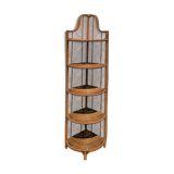 Vintage rattan shelf