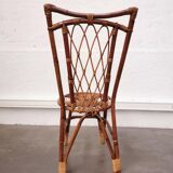Italian rattan chair