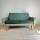 Two-seater wool fabric sofa, Denmark 1960
