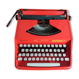 Remington Typewriter Sperry Rand Orange