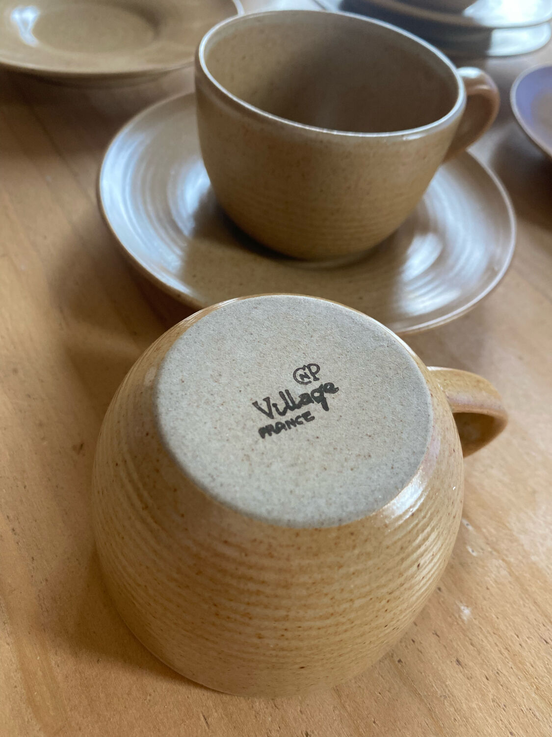 Service à café Grès Village