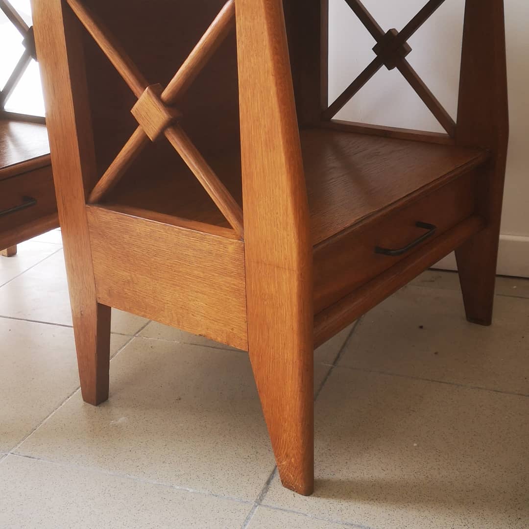 Pair bedside table Atelier Saint Sabin