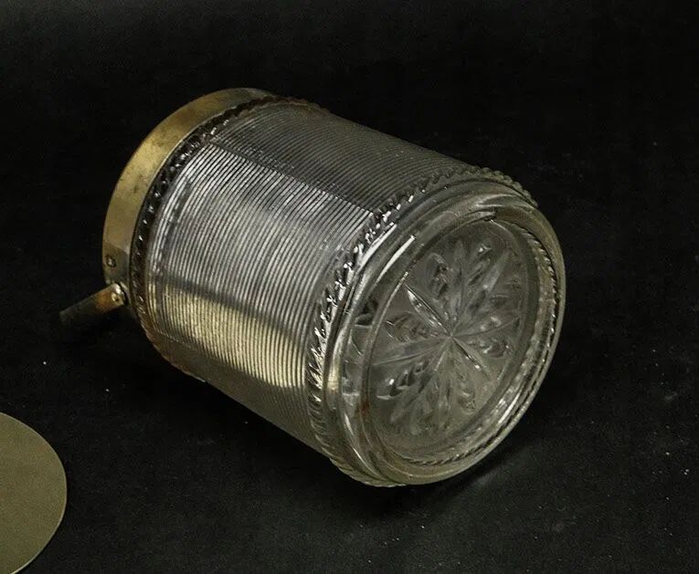 Art Deco Jam Jar/Mustard Pot