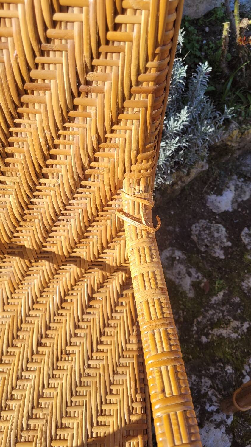 Fauteuils en rotin