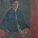 Tableau femme assise