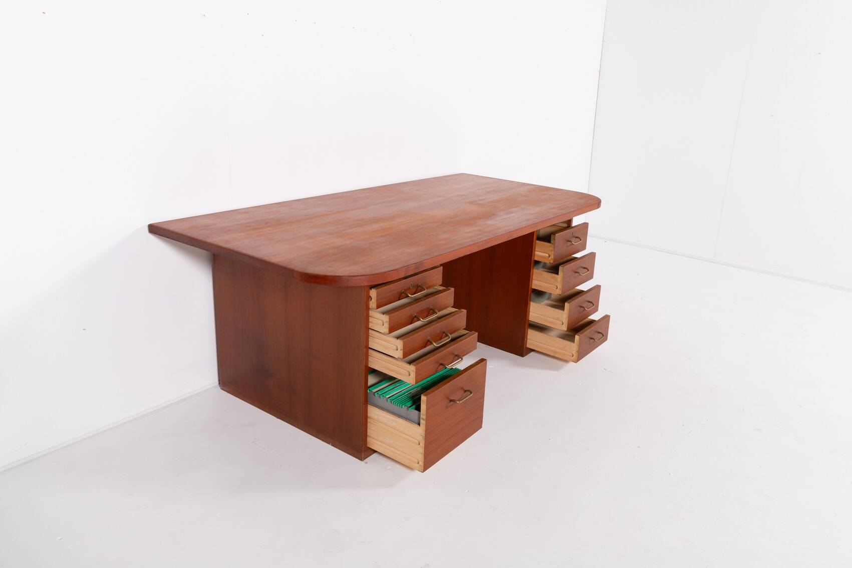 Bureau en teck danois des années 1960 de Frode Holm