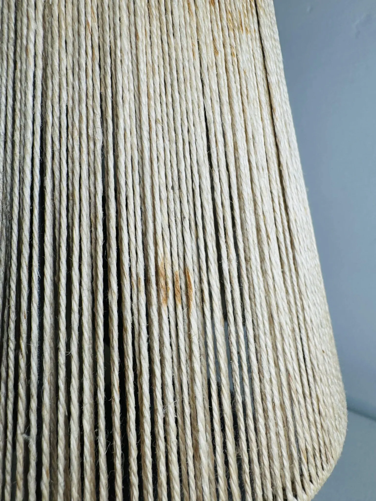 Ceramic And Sisal Table Lamp By Agne Aronsson, Sweden, 1960S