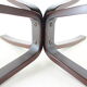 Sigurd Ressell Pair of Falcon Chairs Leather by Vatne Møbler Norway