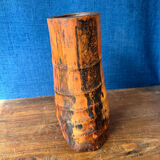 Pot à pinceaux en bambou sculpté. Chine, dynastie Qing, XIXe siècle